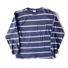 USA製 90s CHEETAH ボーダーロンT \