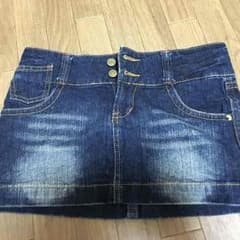 ジーンズスカート★迷彩柄のサムネイル