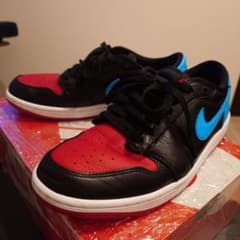 【雪ん子様専用】Nike Air Jordan 1 Low 赤/黒/青(箱無し)のサムネイル