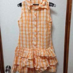 夏物値下げ★オレンジワンピース！のサムネイル