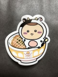 ちいかわ　すき家　くりまんじゅう　マグネットのサムネイル