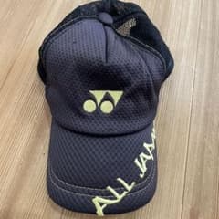 YONEX ALL JAPAN キャップ ブラック - メルカリ