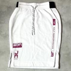 【美品】JUN&ROPE ゴルフ　スカート　ホワイト M サイドスリットのサムネイル