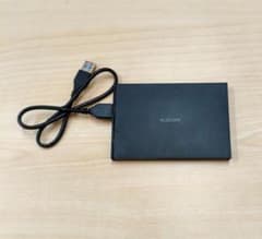 ELECOM 1TB HDD USB 外付けハードディスク 電源不要のサムネイル