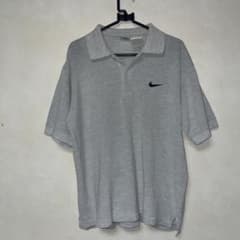 ソ*ー様 90s Nike グレー ポロシャツのサムネイル