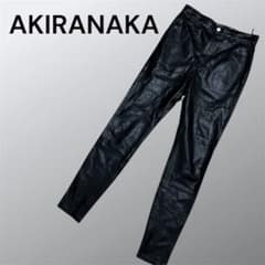AKIRANAKA レザーパンツ ブラックのサムネイル