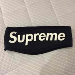 supreme ヘアバンド 黒 登坂着用 バンダナのサムネイル