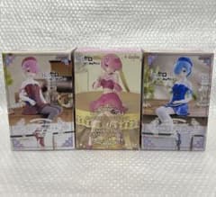 Re:ゼロから始める異世界生活　ラム　レム　ぬーどるストッパー　3体セット