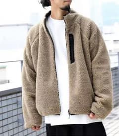 リバーシブルボアフリースジャケットのサムネイル
