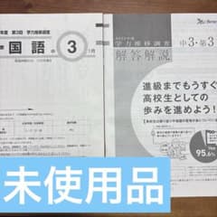 2025年度第3回学力推移調査（中3、中学3年） - メルカリ