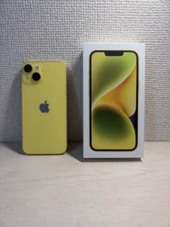 [상자, 부속품 포함] Apple iPhone 14 옐로우 본체 128GB