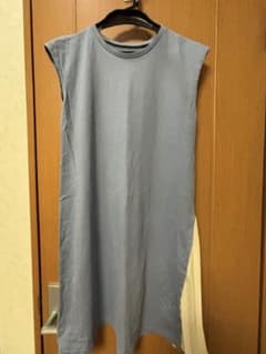 西松屋 ノースリーブ チュニック ブルー 160cmのサムネイル