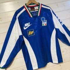 96/97 NIKE イタリア サッカー ユニフォーム 長袖 ナイキ UK製 96/97 NIKE イタリア サッカー ユニフォーム 長袖 ナイキ UK製 - メルカリ