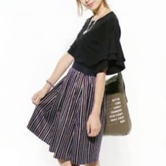 【美品RAY CASSIN✴︎ボーダースカート】のサムネイル