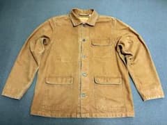 Levi's カバーオール ブラウン Mサイズ 茶色 ダック地 ジャケットのサムネイル