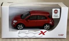 大幅値下げ！ディーラー正規品✨ FIAT 500X 1/43スケール　 赤のサムネイル