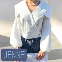JENNE】ジェンヌ◇美品◇オードリー風レトロブラウス - メルカリ