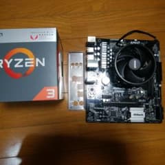 Ryzen3 2200g ASRock A320Mマザーボードセットのサムネイル