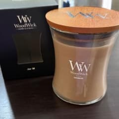 【新品未使用】WoodWick キャンドル Cashmere JarMのサムネイル