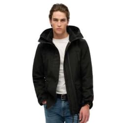 【新品】英SUPERDRYスーパードライ黒WindBreaker フード付きLのサムネイル