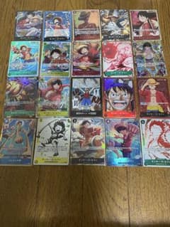 ワンピースカード　ルフィ　プロモ　パラレル　まとめ売り モンキー・D・ルフィ まとめ売り 20枚セット プロモ SEC sr パラレル