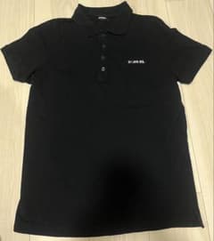 Yasuhiro.E 様専用　DIESEL ポロシャツ ブラックのサムネイル