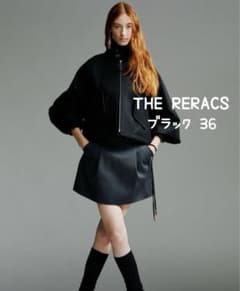 THE RERACS ハリントン ショート ジャケット ブラック 36 THE RERACS ハリントン ショート ジャケット ブラック 36 - メルカリ