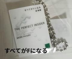 講談社　めじるしチャーム 「すべてがFになる」 森博嗣　ブックチャームのサムネイル