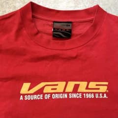 90s 】OLD VANS T 旧タグ 両面プリント Y2K オールドスケート - メルカリ