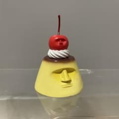 モアイ像みたいなプリンのサムネイル