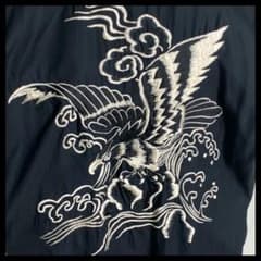 94 東洋エンタープライズ 鷲刺繍 レーヨンスカシャツ L 94 東洋エンタープライズ 鷲刺繍 レーヨンスカシャツ L - メルカリ