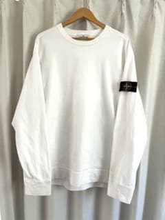 最終値下 STONE  ホワイト 長袖カットソー 最終値下 STONE ISLAND ホワイト 長袖カットソー - メルカリ