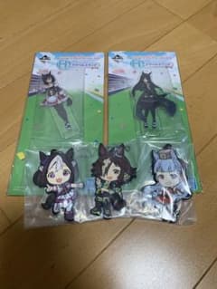 ウマ娘一番くじアクスタ2つ＋ラバスト3つのサムネイル