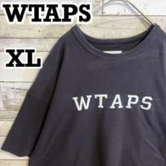 【人気デザイン】WTAPS センターロゴ 刺繍 オーバーサイズ 紺黒 XL 人気デザイン】WTAPS センターロゴ 刺繍 オーバーサイズ 紺黒 XL