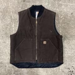 Carhartt V02 DKB ブラウン ダックベスト - メルカリ