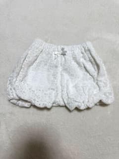 ホワイト レース バルーンパンツ 70-80cmのサムネイル