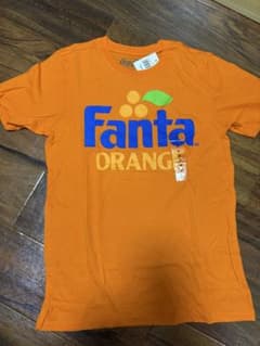 ファンタオレンジ　Tシャツ オレンジ Mサイズのサムネイル