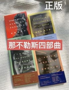 那不勒斯四部曲 中国語未開封 埃莱娜费兰特 - メルカリ