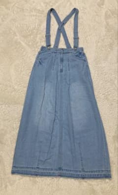 ニコアンド サスペンダー付 ロングスカート Mのサムネイル