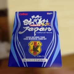 Calbee サッカー日本代表チップス 2006 メモリアルカードセット - メルカリ