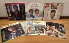 昭和レトロ】歌謡 演歌 シングル EPレコード 7枚セット [長期保管品