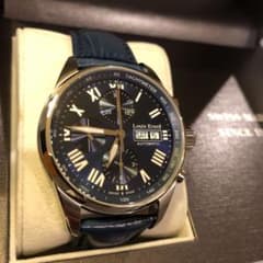 期間限定値下げ【ルイ エラール Louis Erard  クロノグラフ】  美品のサムネイル