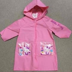 キッズ 100cm ハローキティーレインコートのサムネイル