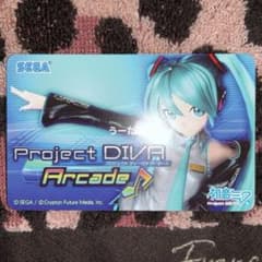 初音ミク Project DIVA Arcade Aimeカード - メルカリ