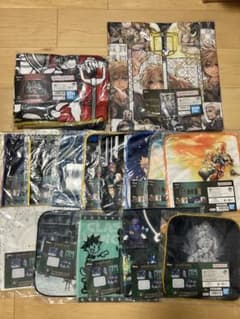 一番くじ KINGDOM HEARTS ブランケット ビジュアルタオル まとめのサムネイル