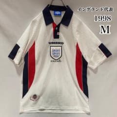 アンブロ イングランド代表ユニフォーム 1998年 ワールドカップ 半袖 M