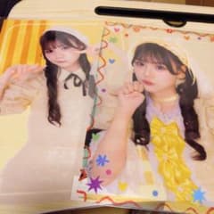 CUTIESTREET 스키쿠지 카와사가 E상 클리어 포스터 후루사와 리사 AB