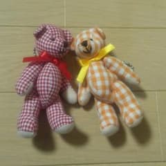 【ペア】クマのストラップのサムネイル