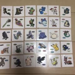 ポケモンパンシール ポケモンシール デコキャラシールのサムネイル