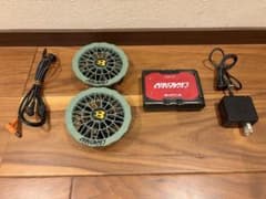 BURTLE AIRCRAFT 空調服 ファン バッテリーセットのサムネイル